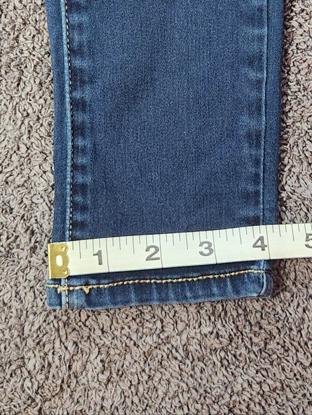 Dark Wash American Eagle Low-Rise Jeggings - Picture 9 of 16
